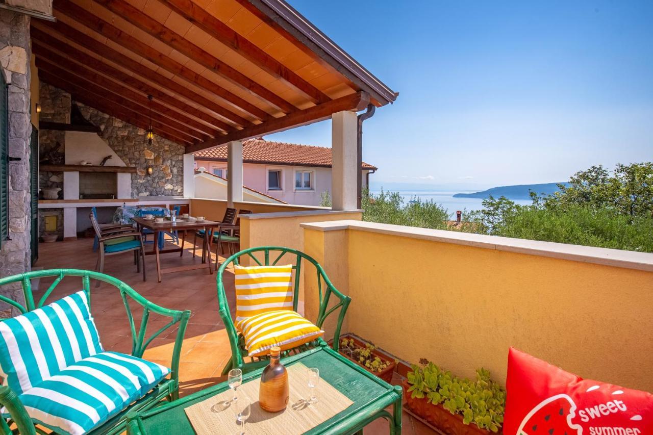 Villa Rea Brseč Exterior foto